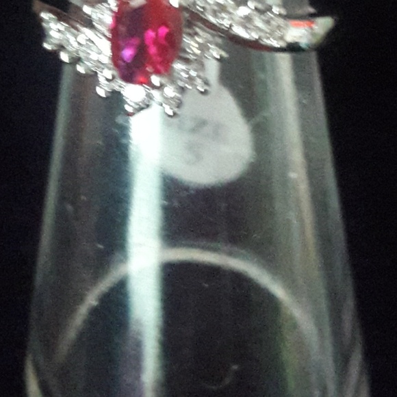 925 sterling silver ruby ring - Picture 5 of 5